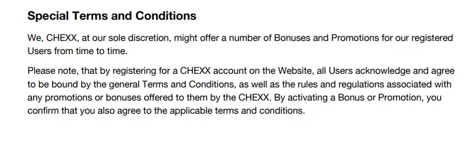 CHEXX Rakeback: สูตร 5% และข้อควรตรวจ